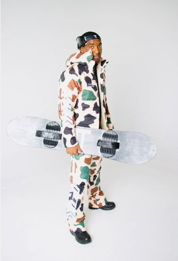 Camo Puffer Coat