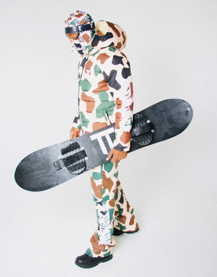 Camo Puffer Coat