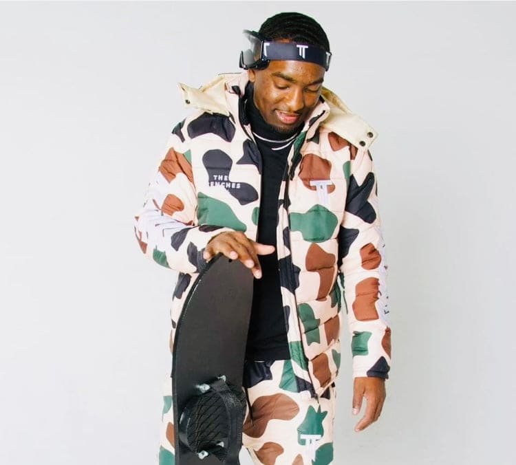 Camo Puffer Coat